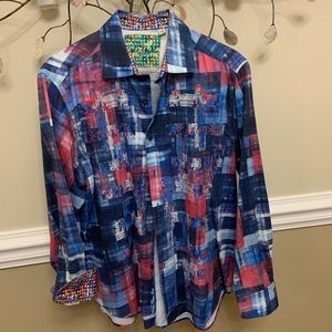Robert Graham button down dress shirt